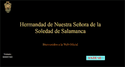 Desktop Screenshot of hermandadsoledaddesalamanca.com